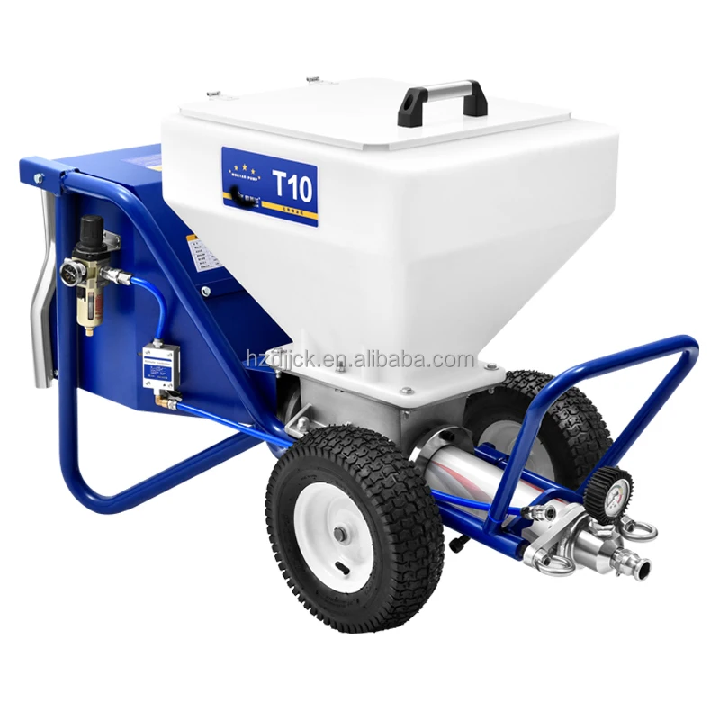 

Multi-Functional Waterproof Coating Machine Gypsum Real Stone Paint Cement Spraying Fireproof High-Pressure Electric Brushless