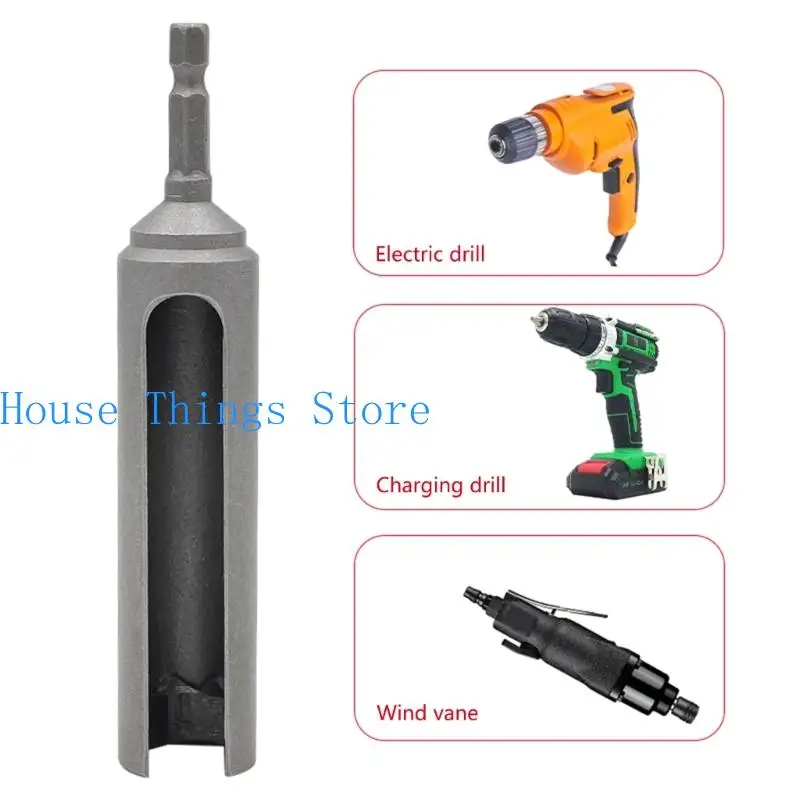 652F Mở Nut Trình điều khiển Nut Socket Tác động Điện SHANK SLOTED SLOTTE