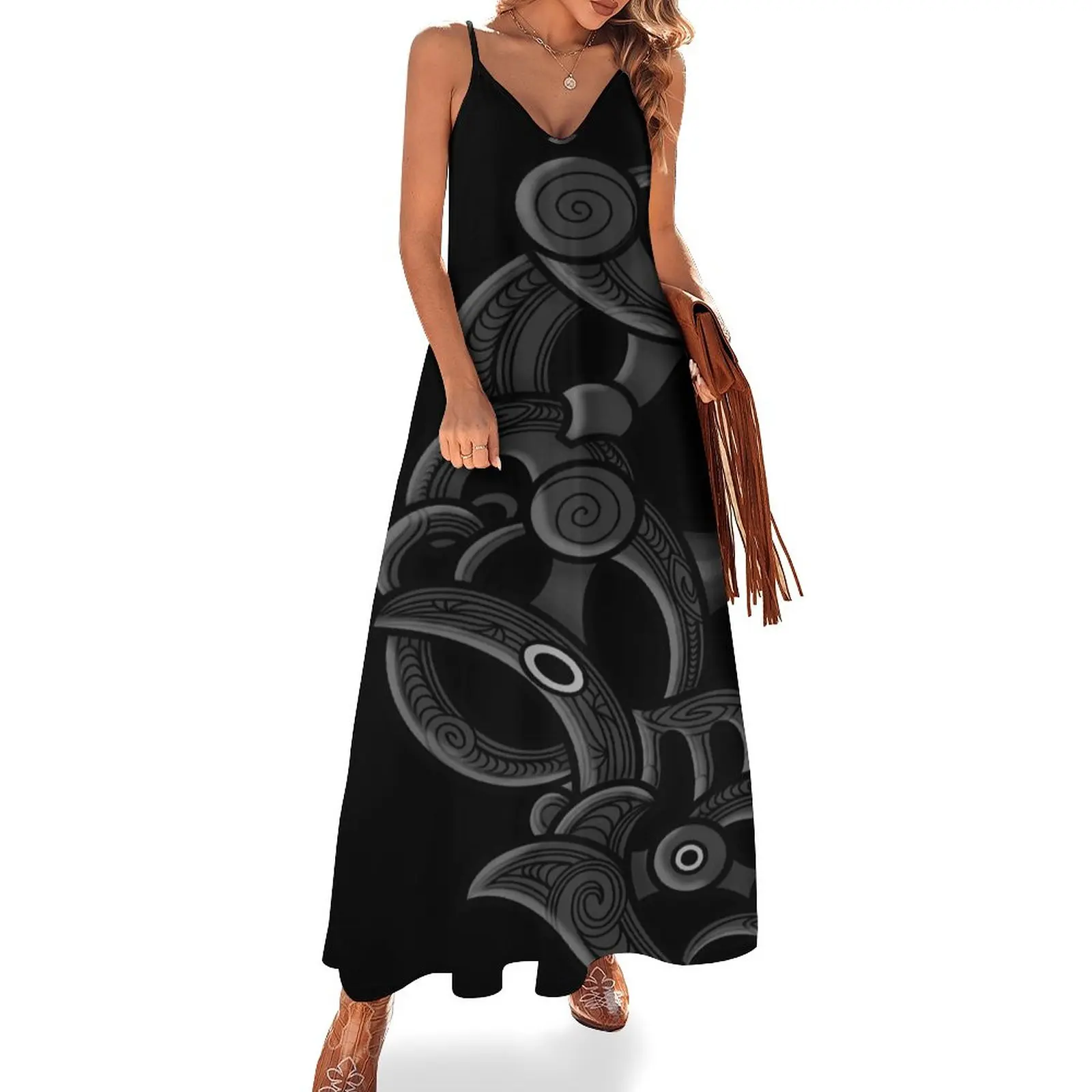 

TNT - MAORI YIN YANG - grey Sleeveless Dress dress party night Dresses