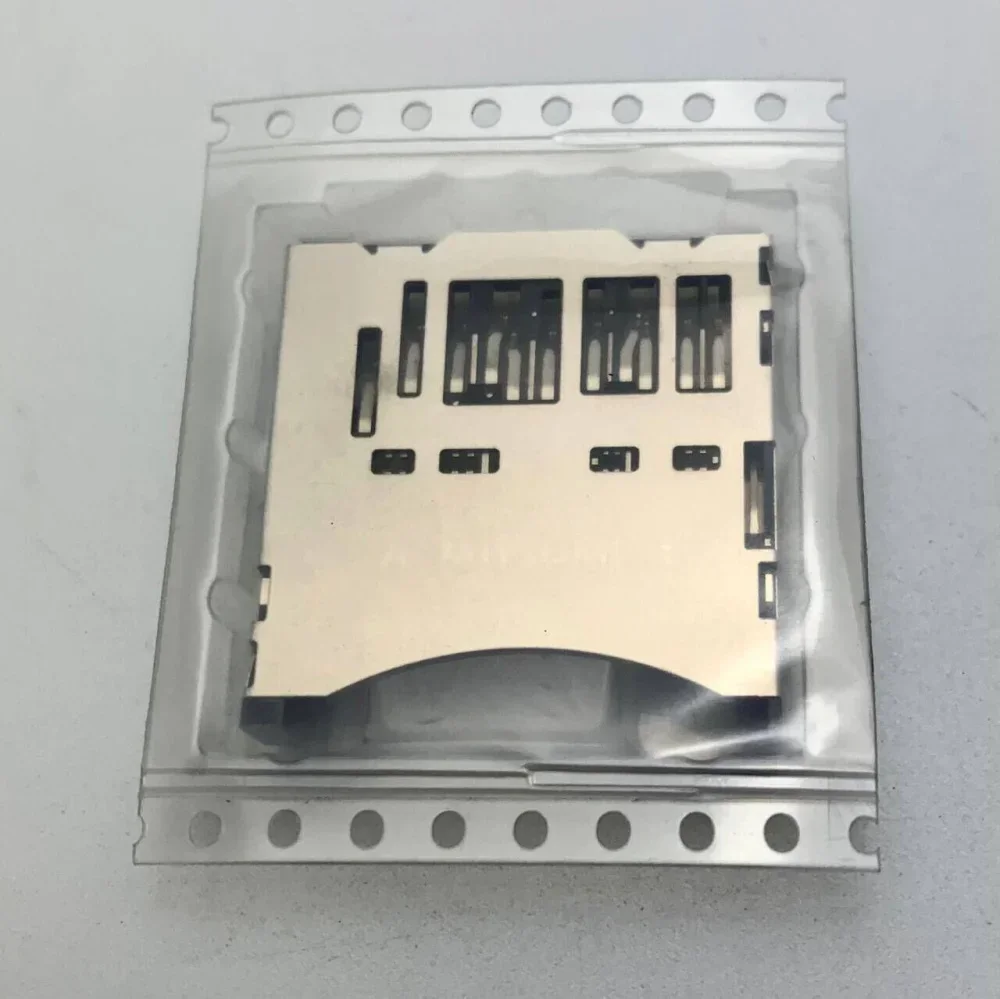 Novo slot para cartão de memória sd original para nikon d600 d610 d3200 d5200, unidade de suporte de leitor, peças de reparo de câmera