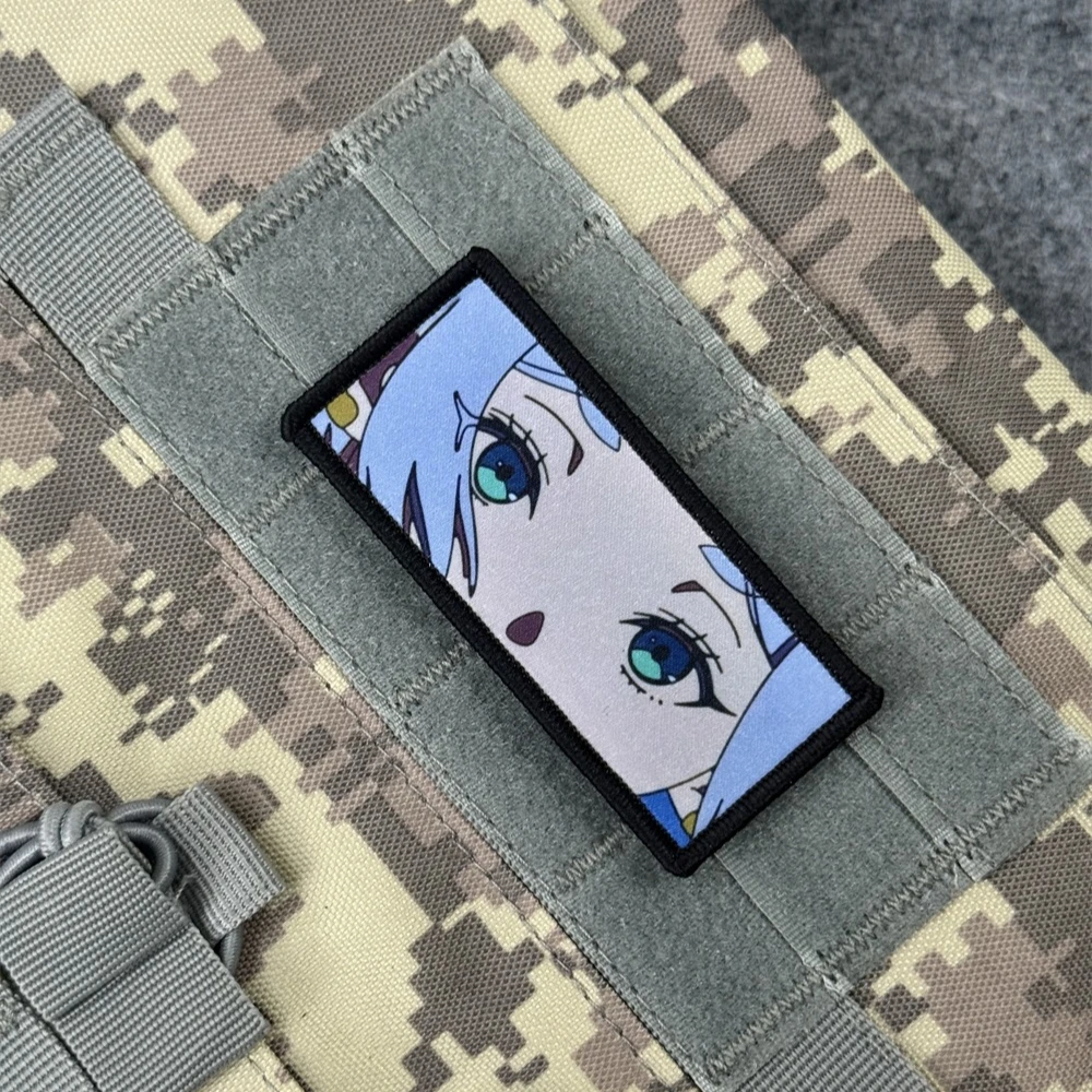 애니메이션 패치 만화 소녀의 눈 프린트 모랄 배지 패치 - Urban Backpack Tactical 리뷰 및 가격