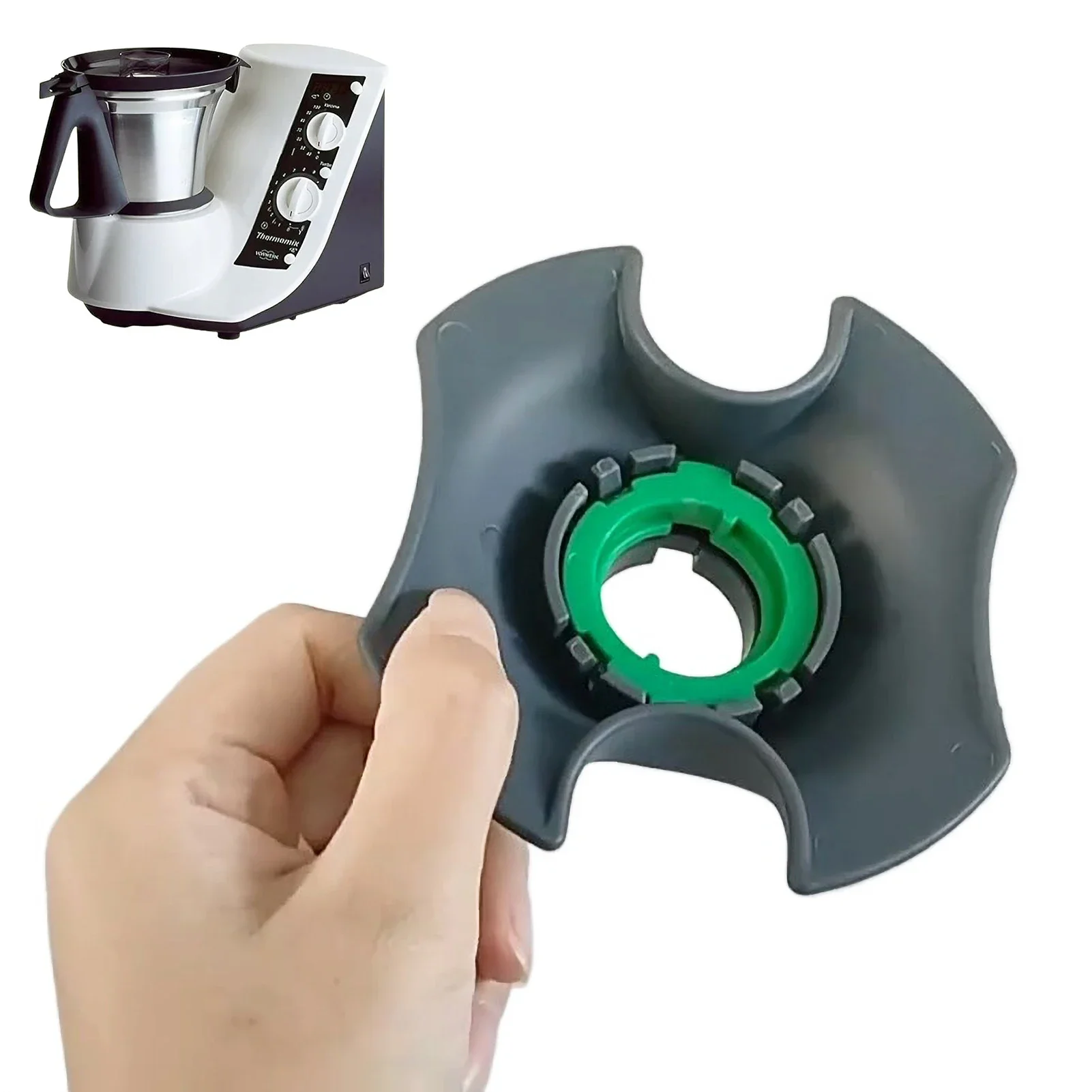 Messer-Einsatzklingenhalter für Thermomix TM21 – Sicherer Basisständer für Mixmesser, stabile Aufbewahrung, leicht zugängliches Küchenzubehör