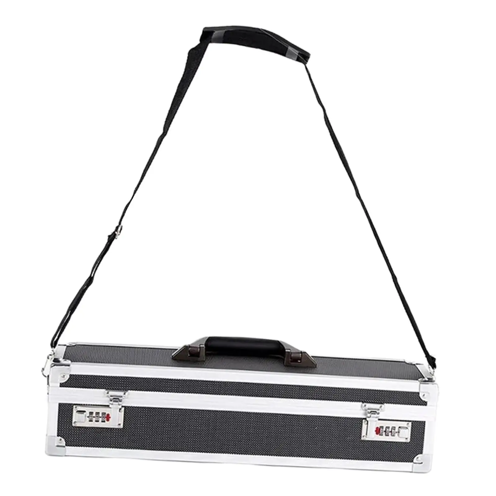 

Knife Storage Box Carrying Case 50x12x12cm/20x4.7x4.7inch with Password Lock