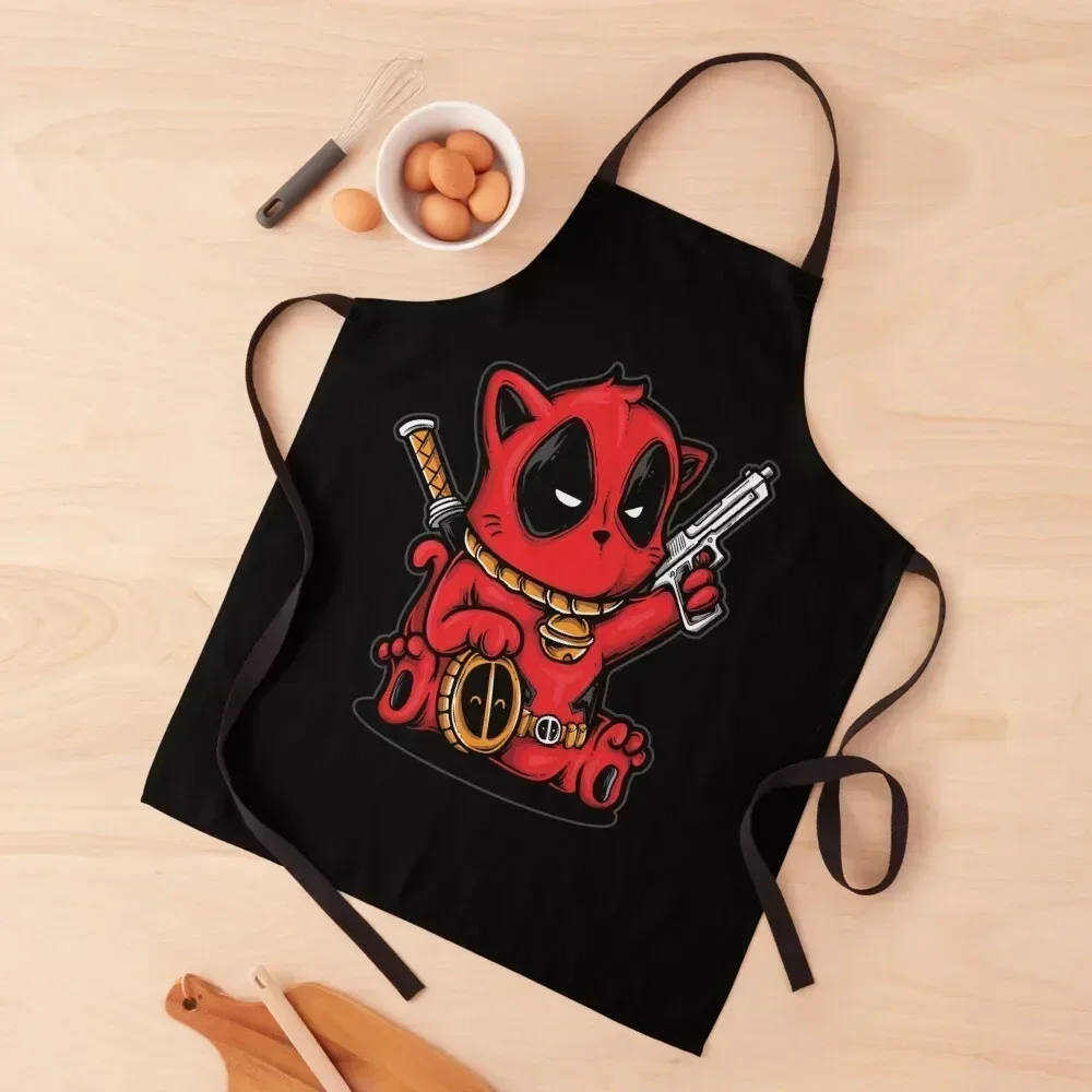 

Kittypool Catpool Apron Home Utensils Kitchen Items For Home Woman Kitchens christmas decoration Apron