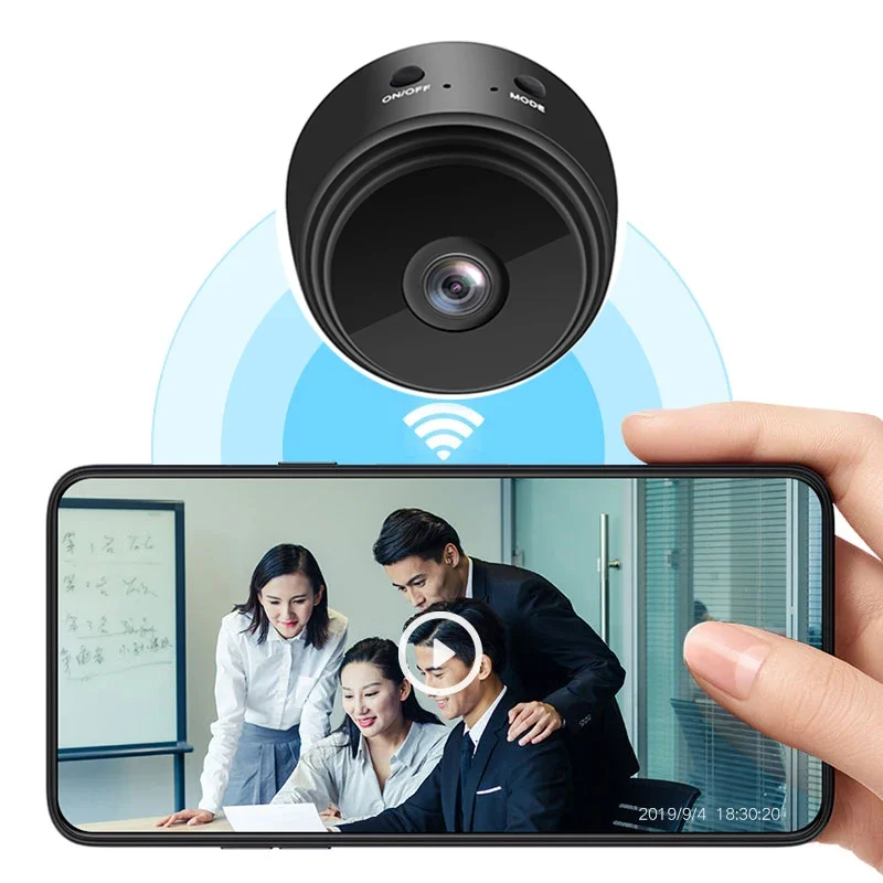 

1080P Security Camera HD IR Night Vision IP Camera Indoor Wifi Wireless Mini Surveillance Home Security Protection Camcorder