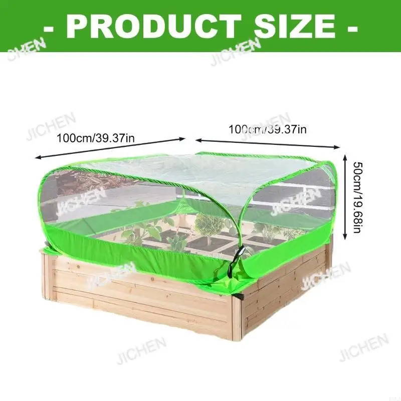 Neu 2025 New Protective Gardening Net with Ventilation Feature Foldable Plant Protector