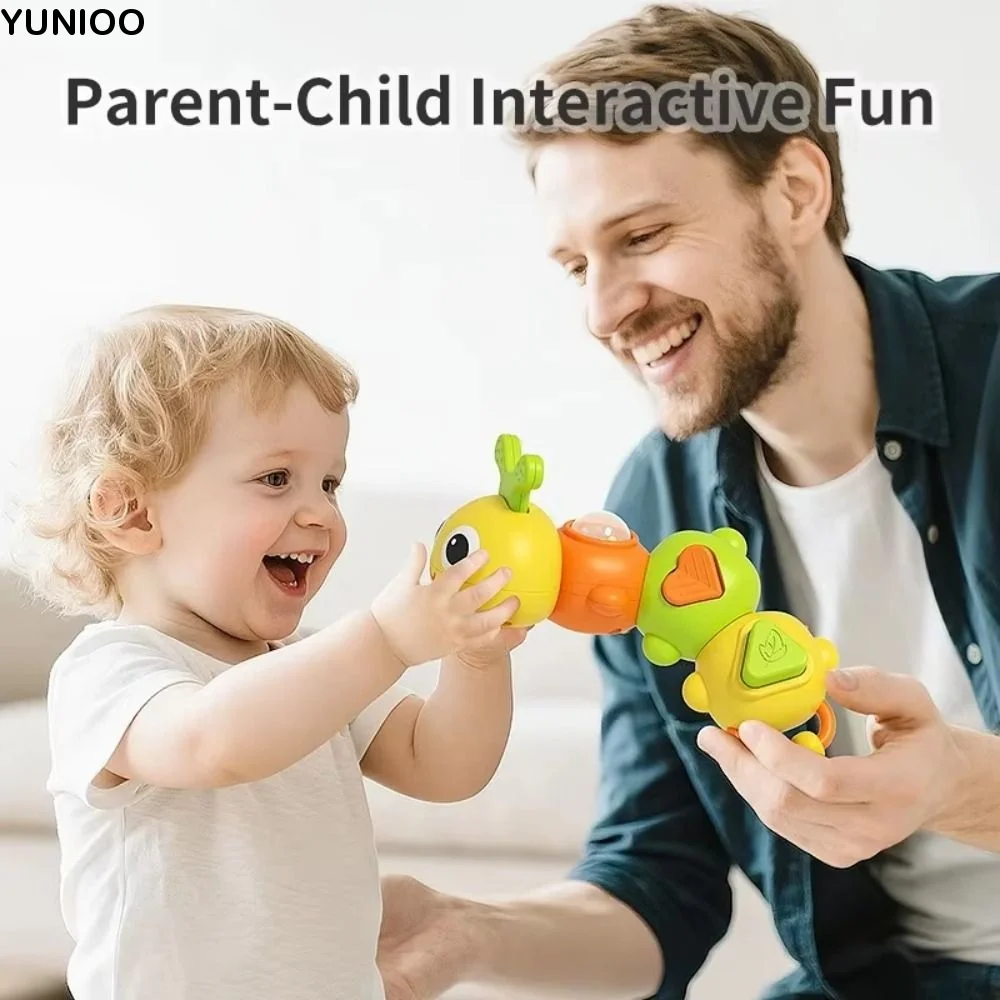 Plastic Animals Twist Toy Early Education Baby Training Baby Busy Board Toys 6 In 1 Cute Rabbit Baby Ringing Toy Student