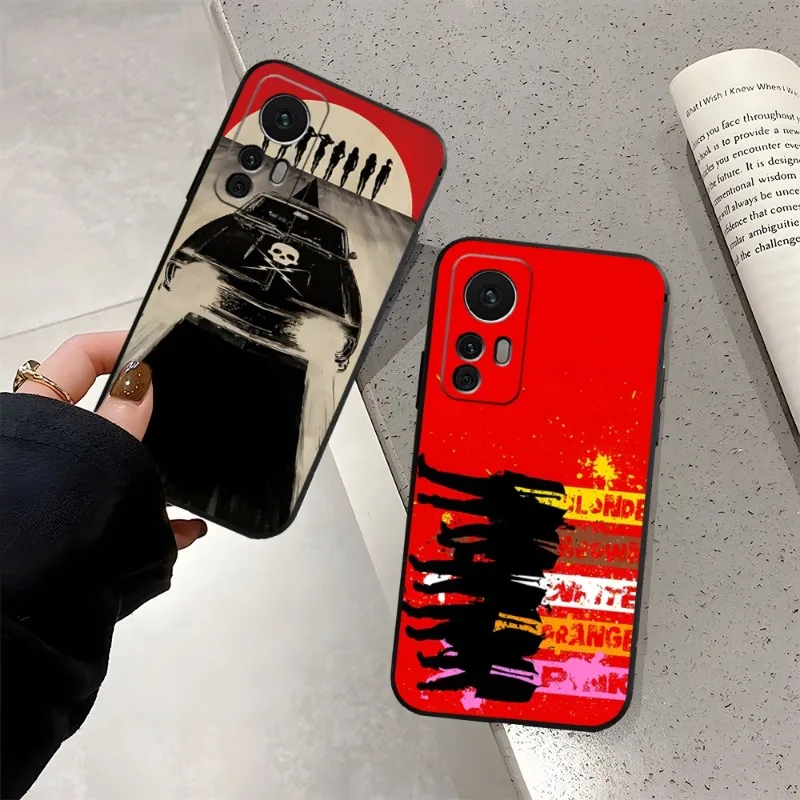 Quentin Tarantino Movie Phone Case Shell For Redmi Note 12S 12 11 10 7 8 9 T 10A A2 Pro Plus Back Silicone Cover