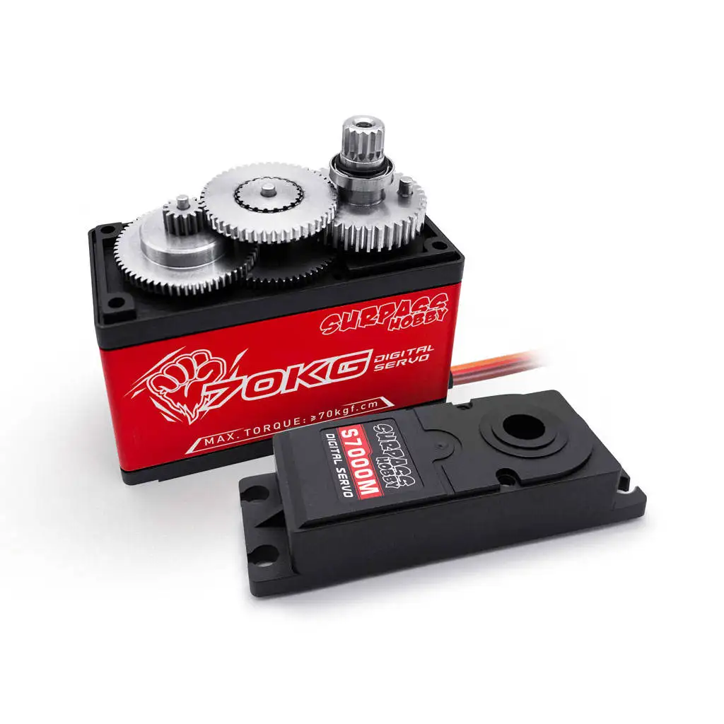 

Waterproof Metal Gear Digital Servo S7000M 70KG for High Torque Motor for RC Remote Control Model Model Accessories