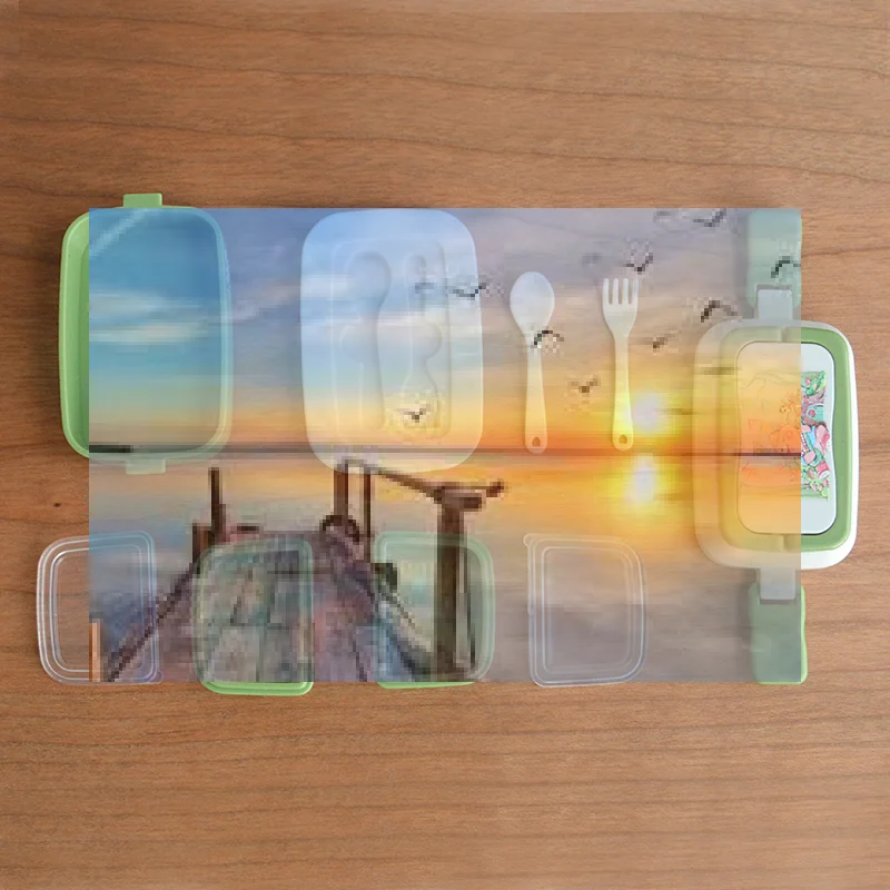 

Миниатюрная посуда для кукольного домика, игрушки для ролевых игр, 1 шт., модель имитации ручного ланч-бокса/коробки для пикника для кукольного домика 1/12