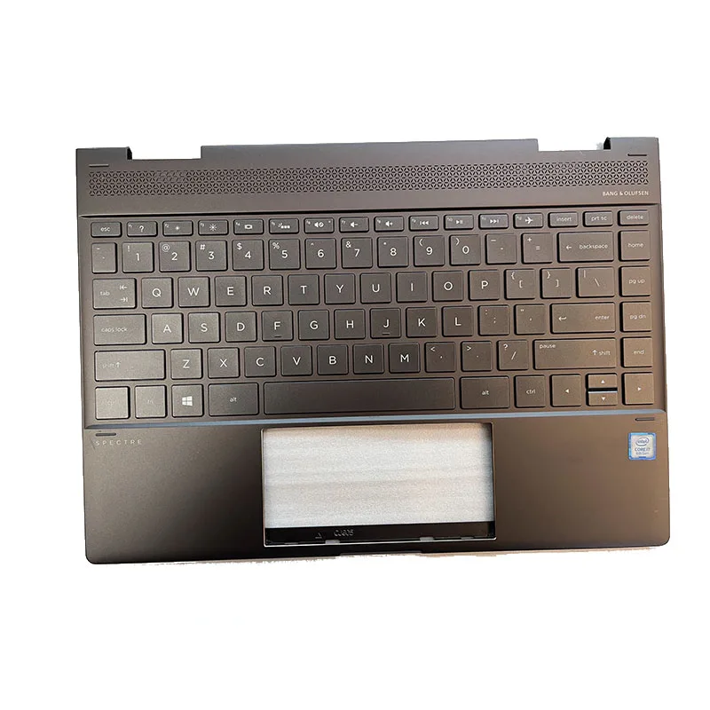 Palmrest US Keyboard Backlight Upper Case Top Case For HP Spectre x360 13-AE 13-AE013DX