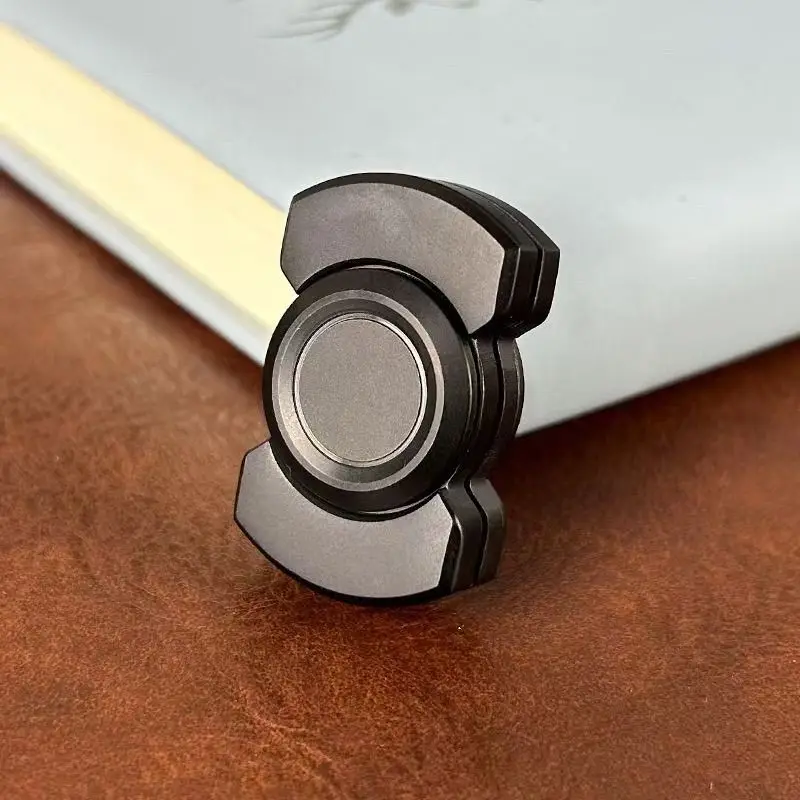 Unique 3 In 1 Spinner Slider Clicker Anti-Anxiety And Stress Relief Metal Fidget Toys For Adults Kids Decompression Gifts