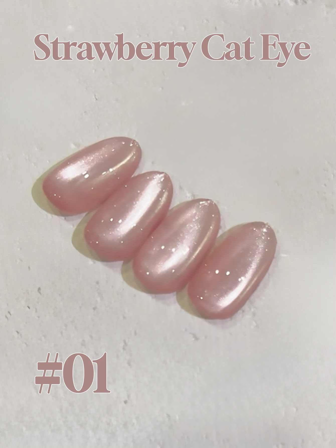 1 قطعة PSK جديد تبييض الفراولة الوردي القط العين هلام طلاء الأظافر 2025 سوبر بريق تبييض الأحمر الزجاج حبة مسمار الفن الأظافر الوردي #4