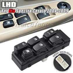 Window Left Front Driver Side Switch Button Fit For Kia Spectra Cerato 2004 2005 2006 2007 2008 2009