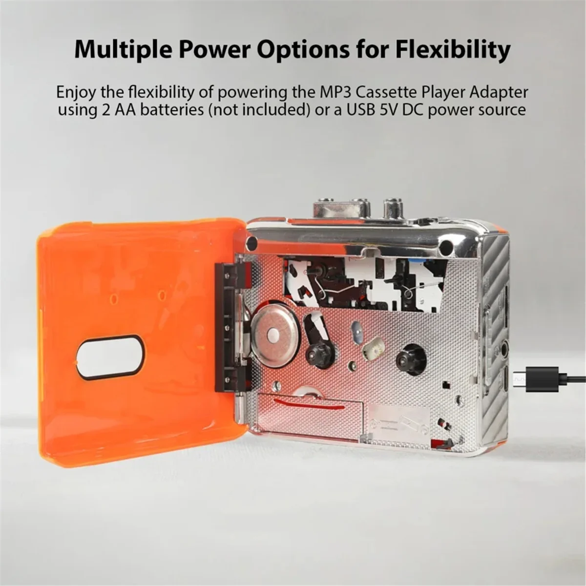 كاسيت A20M إلى مشغل MP3 مشغل شريط صغير محول MP3 ميكروفون مدمج 3.5 ملم مدخل سماعة الرأس ملحقات الموسيقى الإلكترونية