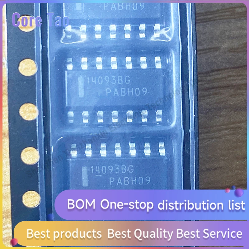 10pcs/lot MC14093BDR2G 14093BG SOIC-14 Schmidt trigger chip IC in stock