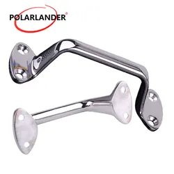 Marine 316 Stainless Steel 15cm Marine Boat  Large Cleat Door Grab Handle Handrail Pull Replacement 1pcs