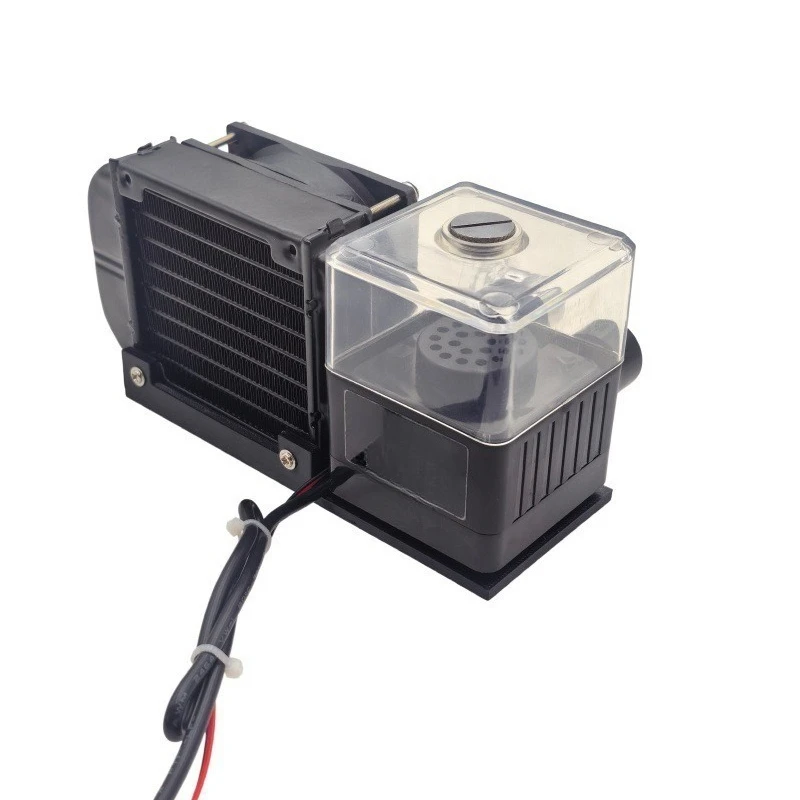 Mini 400T Integrated Water Cooling Radiator Kit, Multi-purpose Cooler for Laptop Phone E-bike Controller Cooling