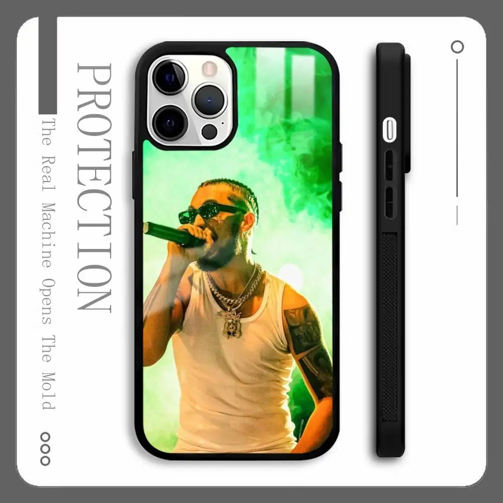 Funda de teléfono Jc R-Reyes Tour Rap Singer para IPhone 17 16 15 14 13 12 11 Pro Max Plus Mini Plus, Funda protectora de superficie de espejo duro