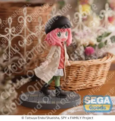 متوفر 100% الأصلي سيجا جاسوس × الأسرة الرسوم المتحركة الطرفية اللعب أنيا فورجر فساتين راقية 1.5 أنيمي عمل نموذج أرقام لعبة