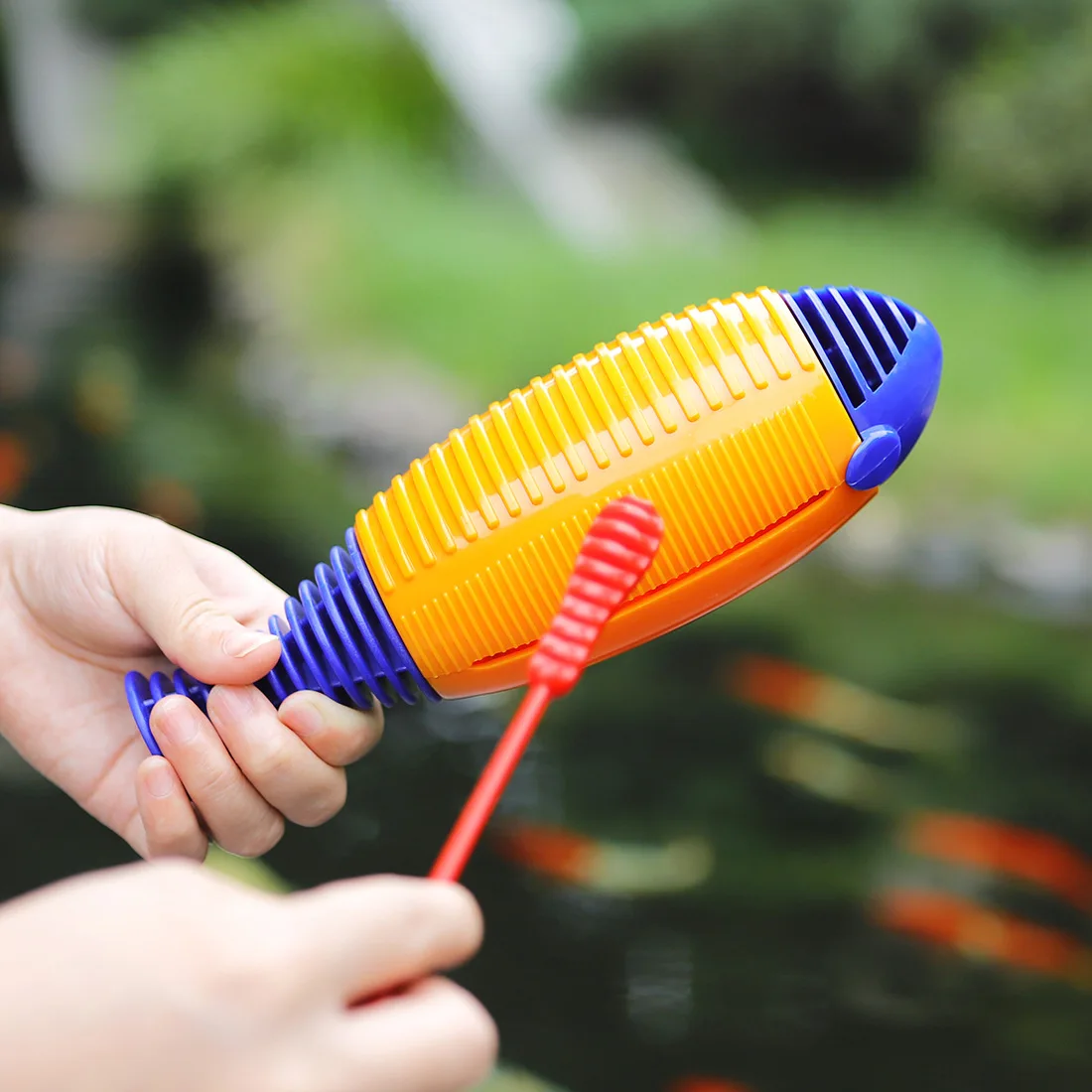 Orff Percussion Instrument Begleitung Fisch Frosch Kinder pädagogische Lehrmittel Rasieren Holz Fisch Klöppel