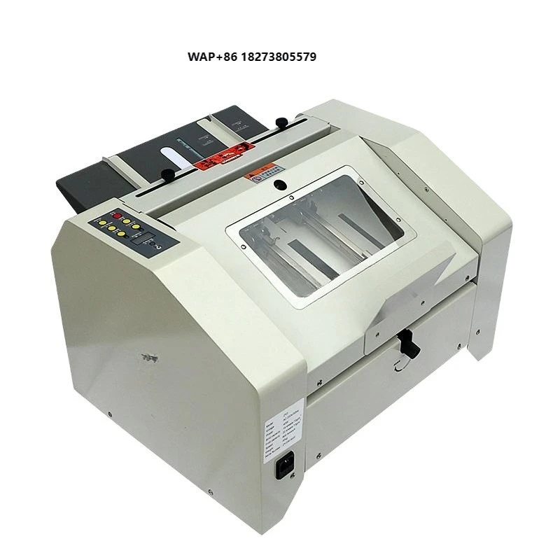 Electric semi-automatic notebook binding machine, paper stapler, booklet making machine