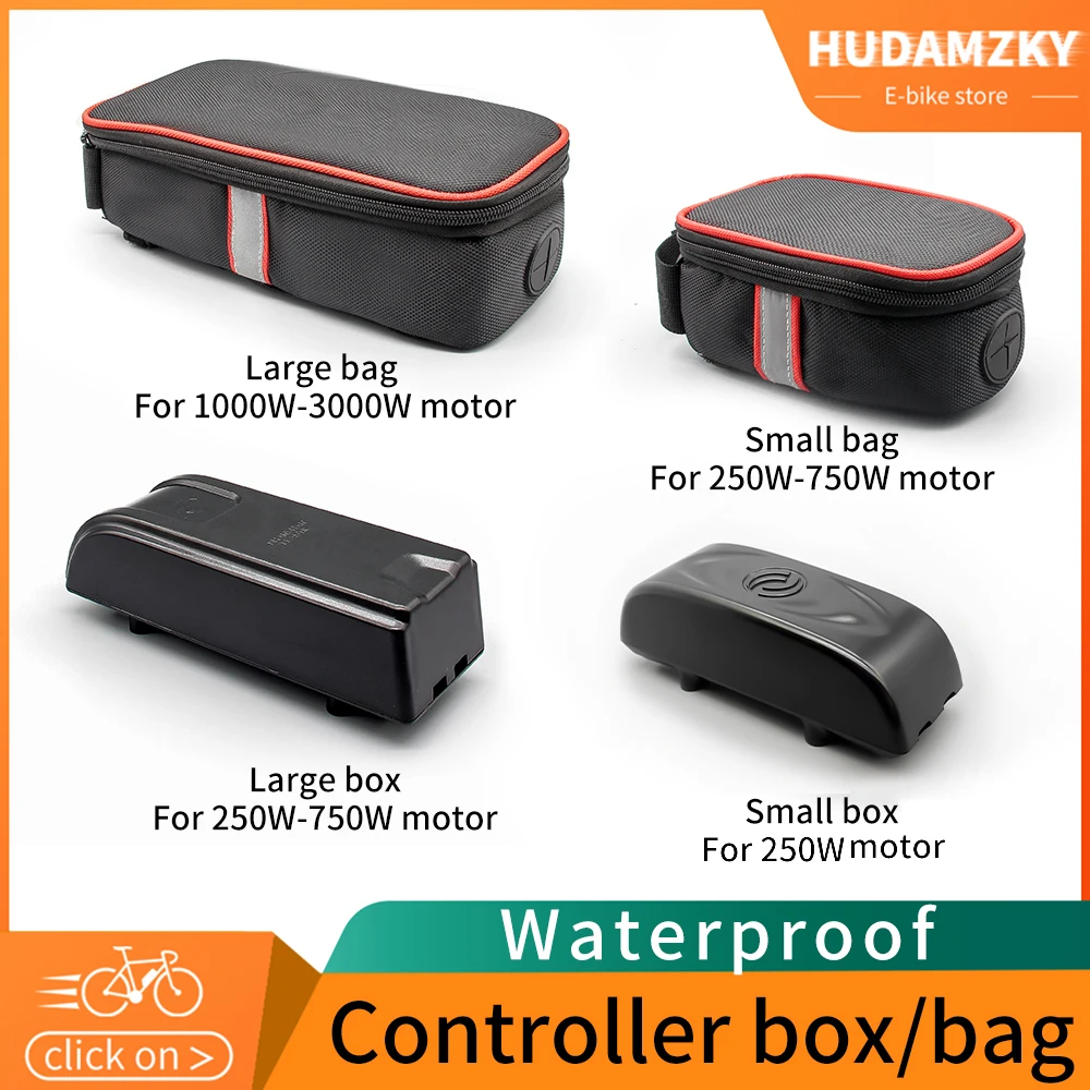 Electric Bicycle Controller Box/Bag Ebike Controller Case Conversion Kit Large/Small Size Controller Box/Bag Ebike Controller