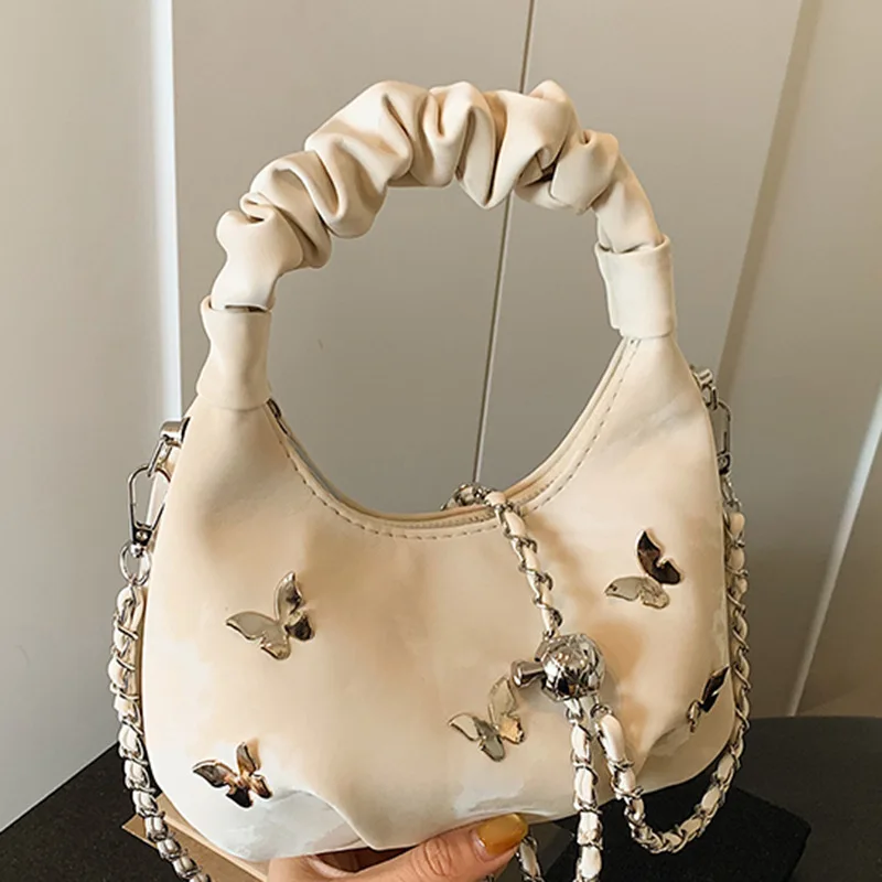 

2023 Новая женская большая сумка с принтом бабочки, шикарная сумка через плечо большой вместимости, мягкий ремень на плечо для ежедневного использования и свиданий ​