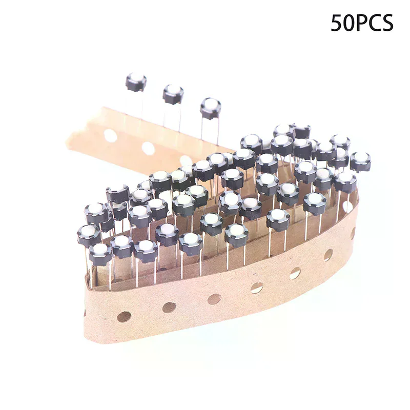 50 X Black Tact Micro Switch DJ Play Button Switch DSG1117 For CDJ2000 CDJ900 CDJ400 CDJ-2000NXS Play Pause Cue