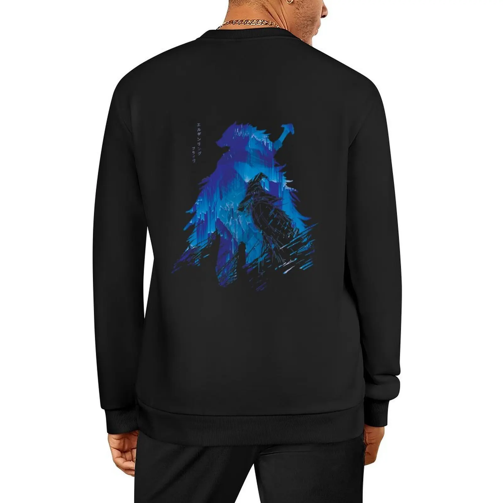 

Blaidd and Ranni Elden Pullover men clothing autumn clothes tracksuits mens clothing pullover