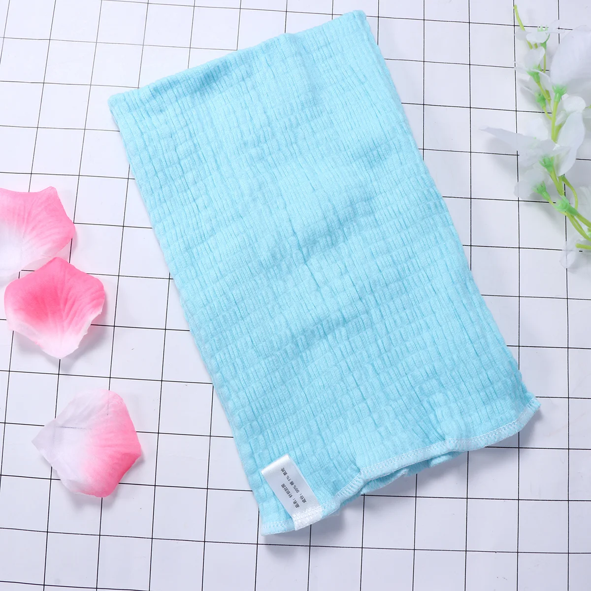 

Pure Cotton Newborn Umbilical Cord Double-Deck Navel Belt Stomach Support Baby Belly Button Protector Blue Size 24 Cm Infant