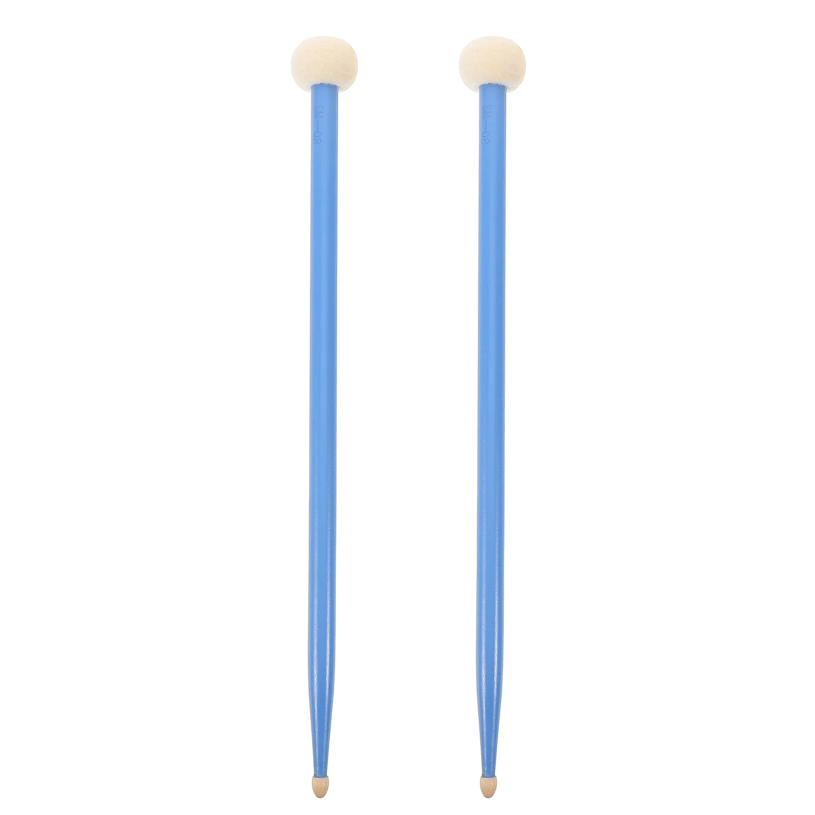 1 زوج مزدوج الرأس أفخاذ القيقب ورأى رئيس Timpani كمين طبل مطارق قرع أداة الملحقات ممارسة اللعب طبل