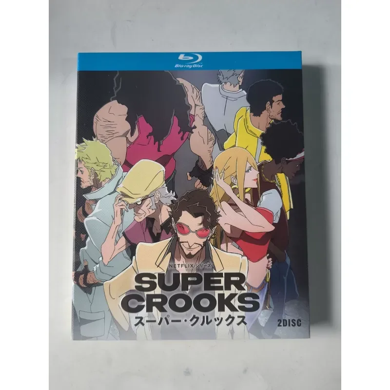 Brand New And Unopened SUPER CROOKS Animated Movie Blue Edition