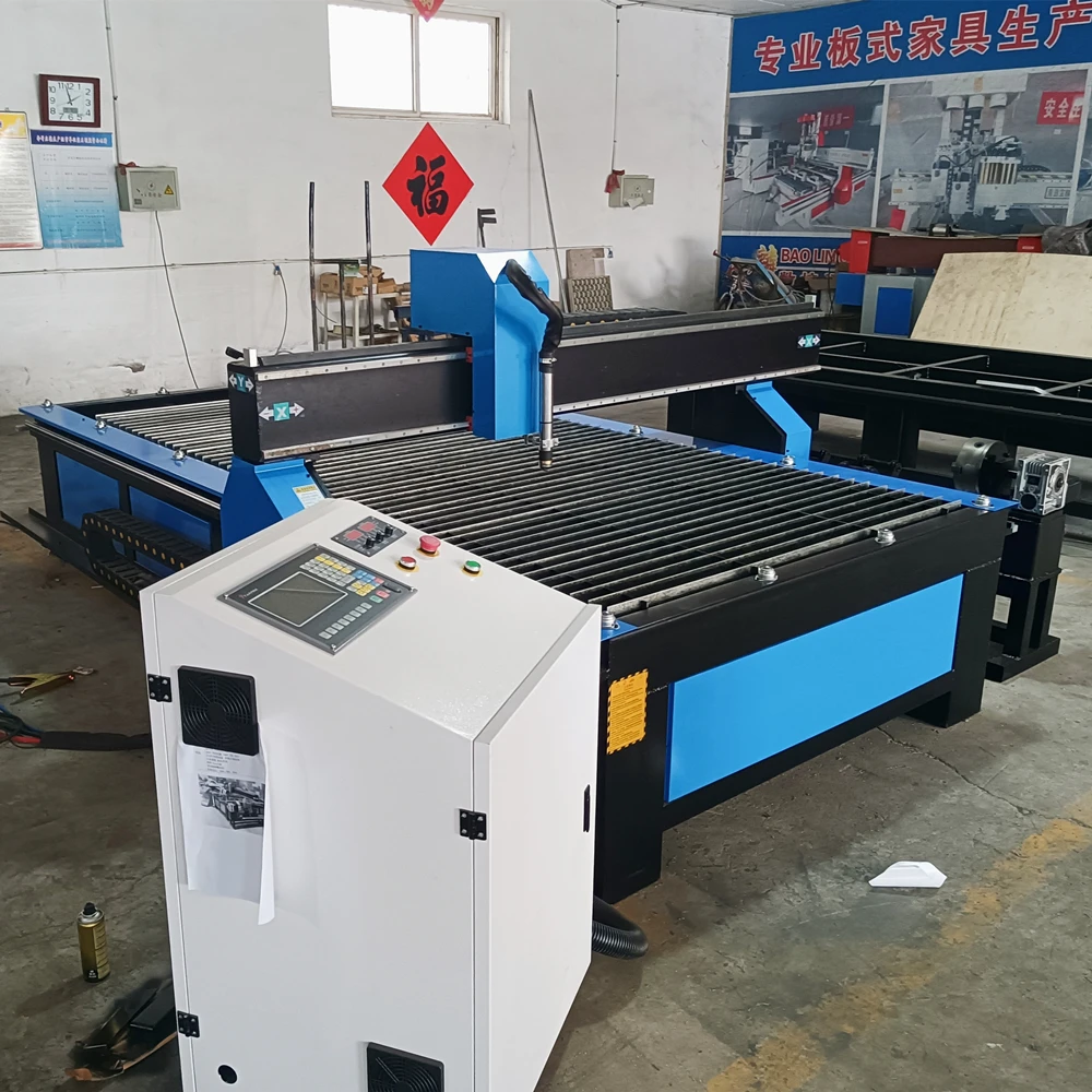 China price 1325 1530 2060 cnc plasma cutter machine for steel sheet and pipe/flame plasma cutting machine with rotary