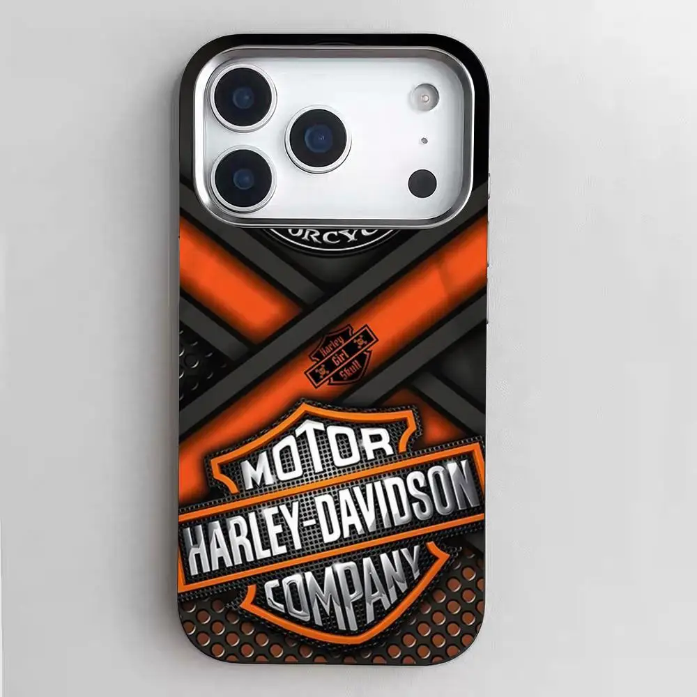 Cool H-Harley Car D-Davidson Phone Case Matte PC Phone Case For IPhone 17 Air 11 12 13 14 15 16 Pro Max Plus Shockproof Case view 4