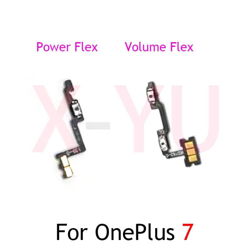 

10PCS For Oneplus 3 3T 5 5T 6 7 Pro 6T 7T Power On Off Switch Volume Side Button Flex Cable