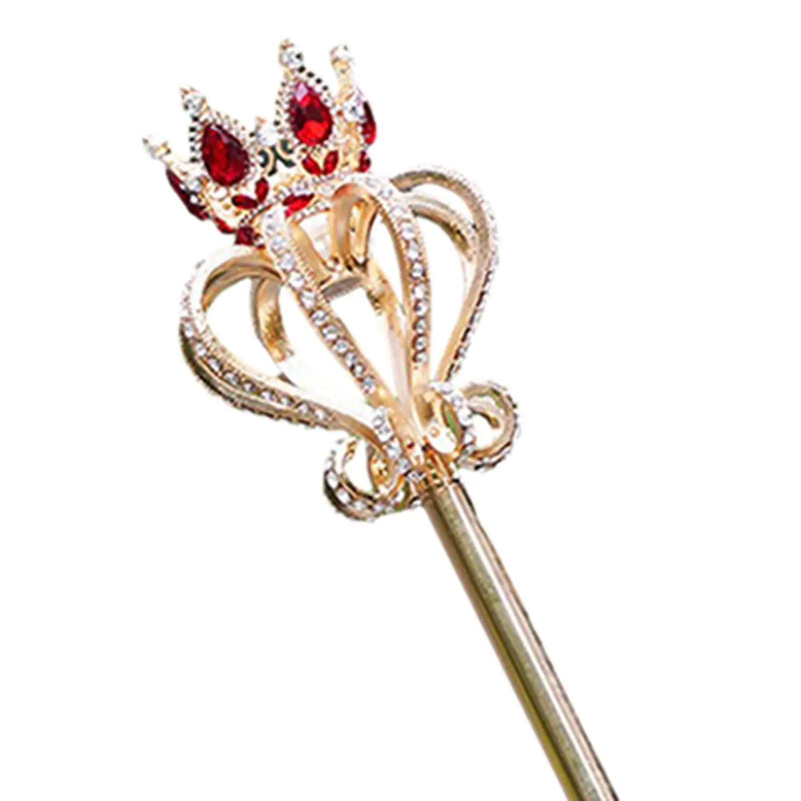 ss Wands Queen Halloween Party Glitter Handheld Costume Accessories Costume Scepter Rhinestone Scepter Scepter for Queen