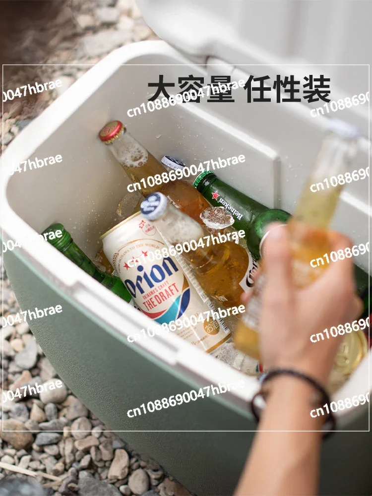 Pull Rod Insulated Refrigerator, Outdoor Camping Refrigerator, Car Mounted Ice Bucket, Commercial Ice Cube Insulated Box