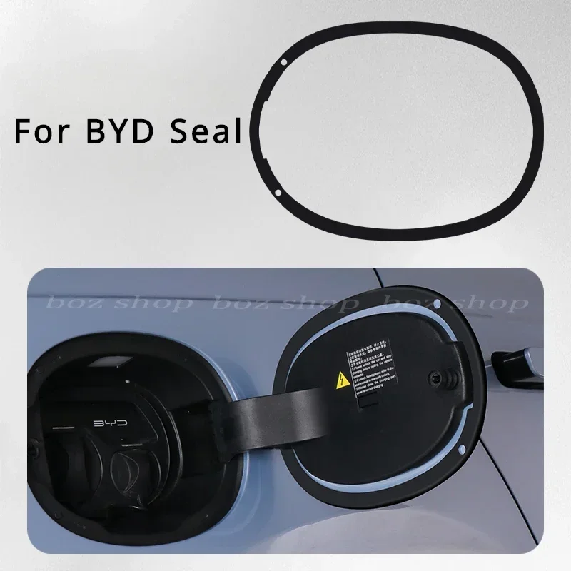 For BYD Seal 2022-2024 Charging Port Waterproof Protective Cover Charging Cover Sealing Ring Outdoor Rain Cover Car Accessories