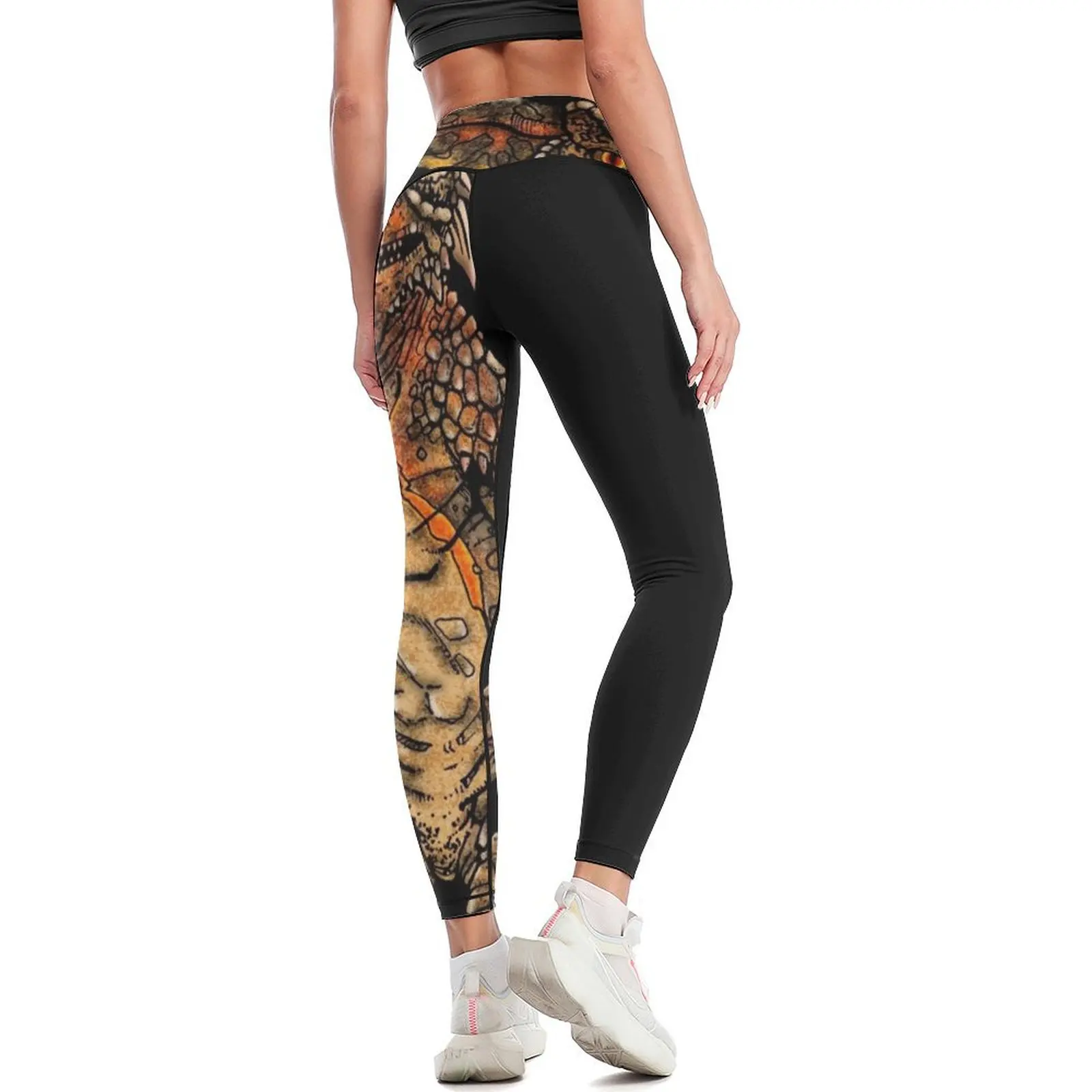 Mulheres Gremlin Bad Leggings, Roupa Fitness, Roupa de ginástica