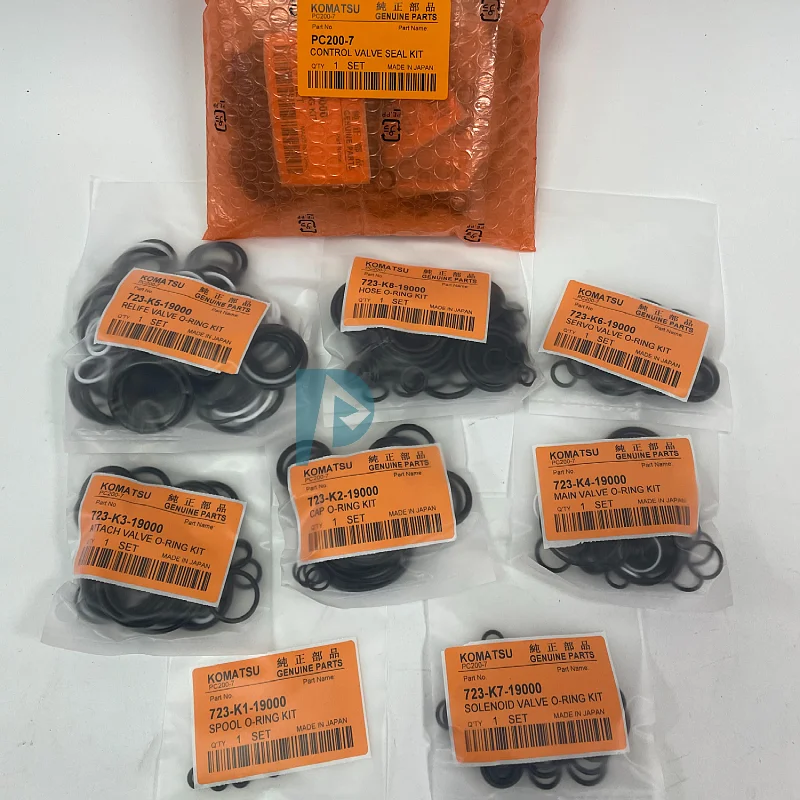 

For Komatsu PC200-7 Accessories Main Control Valve Seal Kits Excavator