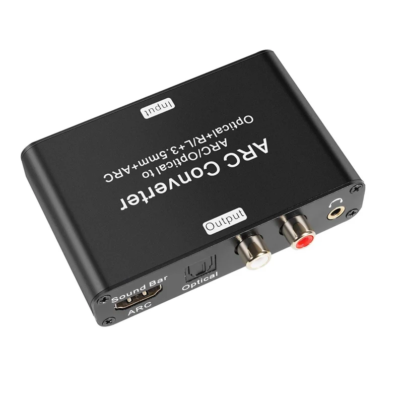 -Compatible Audio Returner ARC Function Optical Fiber Digital Audio Conversion Analog Signal DAC Audio Converter