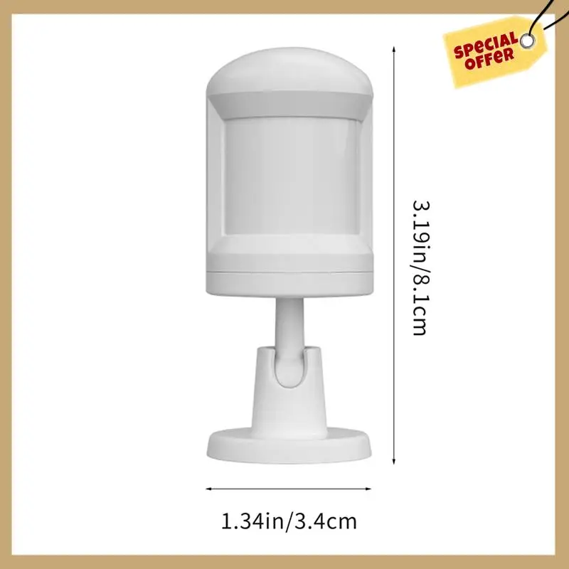 1 шт. Zigbee умный датчик присутствия человека инфракрасный датчик света детектор с сигнализацией для домашнего офиса