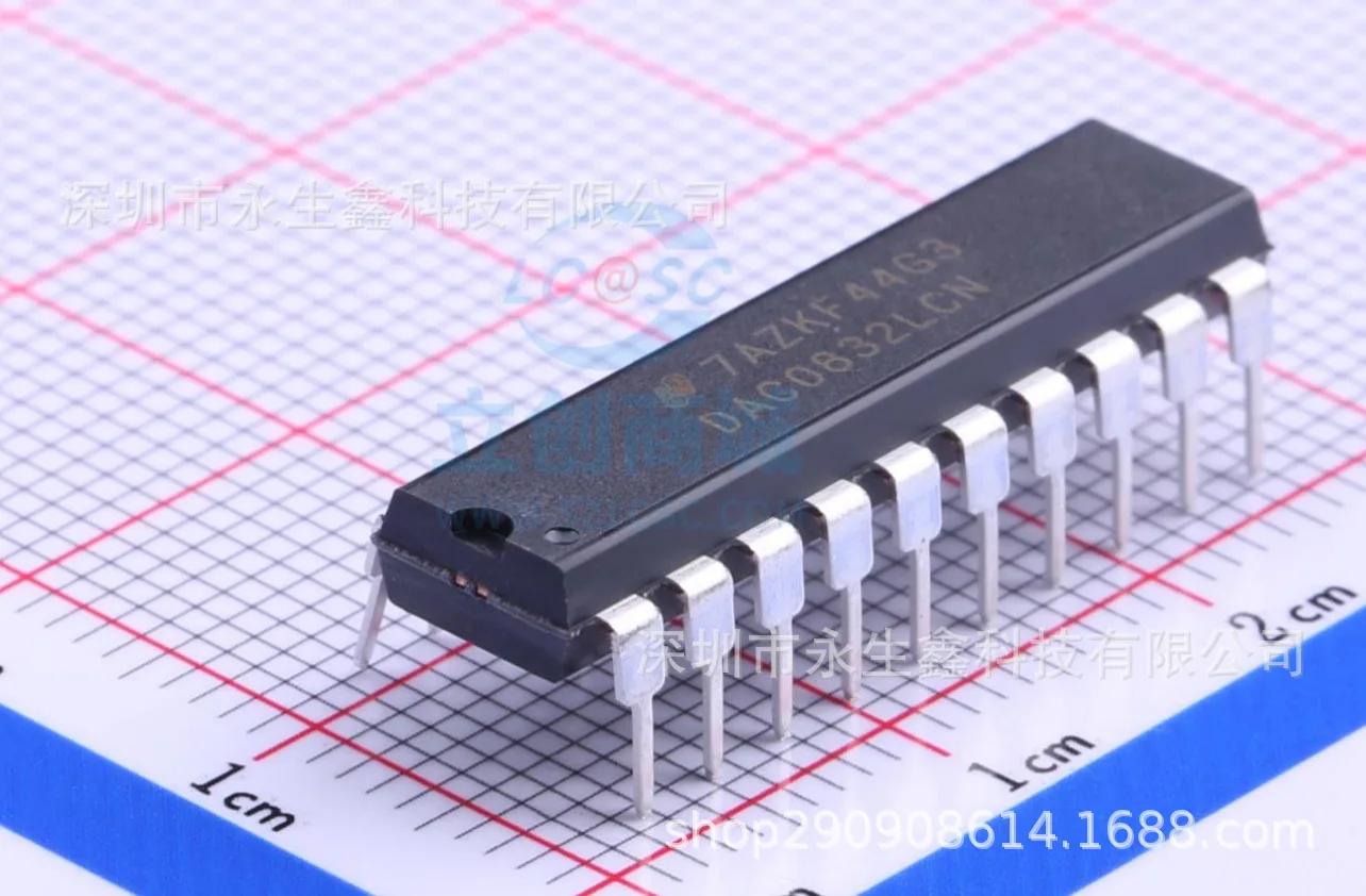 

| DAC0832LCN DAC0832 DIP20 IC 10PCS