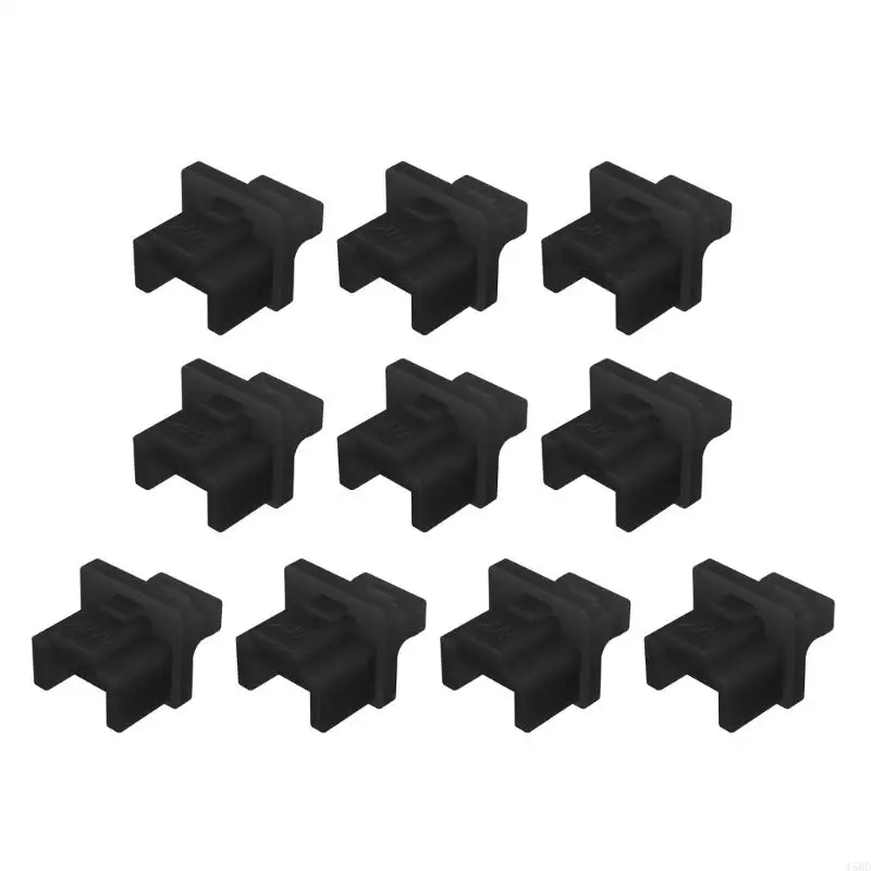 Porta Ethernet da 10 pcs RJ45 Copertura della polvere Plug della protezione RJ45 per laptop 45BD