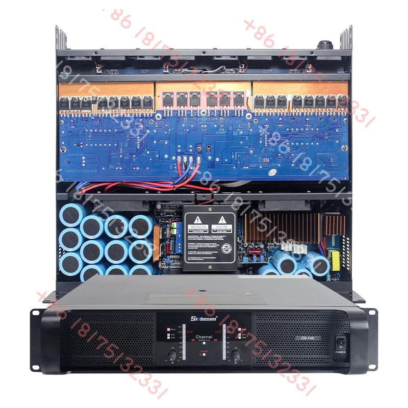 DS-14K Professional 3000 Watt Amplificador De Audio 2-Channels معدات صوتية ذات قوة كبيرة