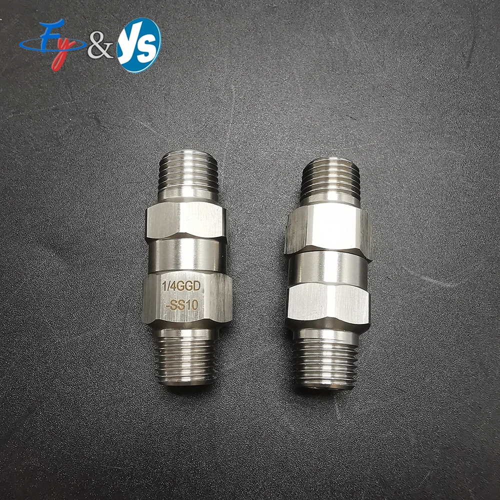 Solid Conical High Pressure Jet Nozzle Stainless Steel Strong Impact Cleaning Nozzle Wall Mountable Industrial Washing Spray