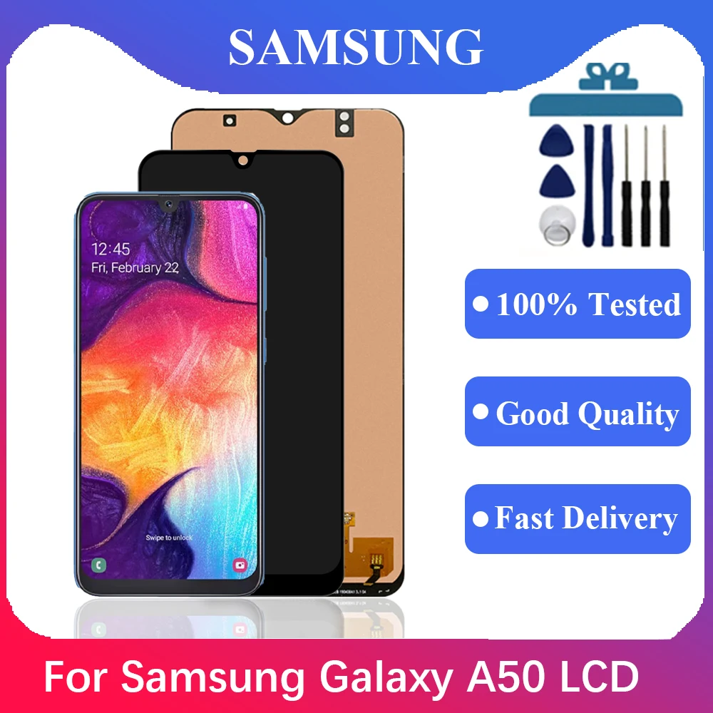 

6.4 inch TFT For Samsung Galaxy A50 LCD SM-A505F,SM-A505G Display Touch Screen Digitizer For Samsung Galaxy A50 LCD Screen