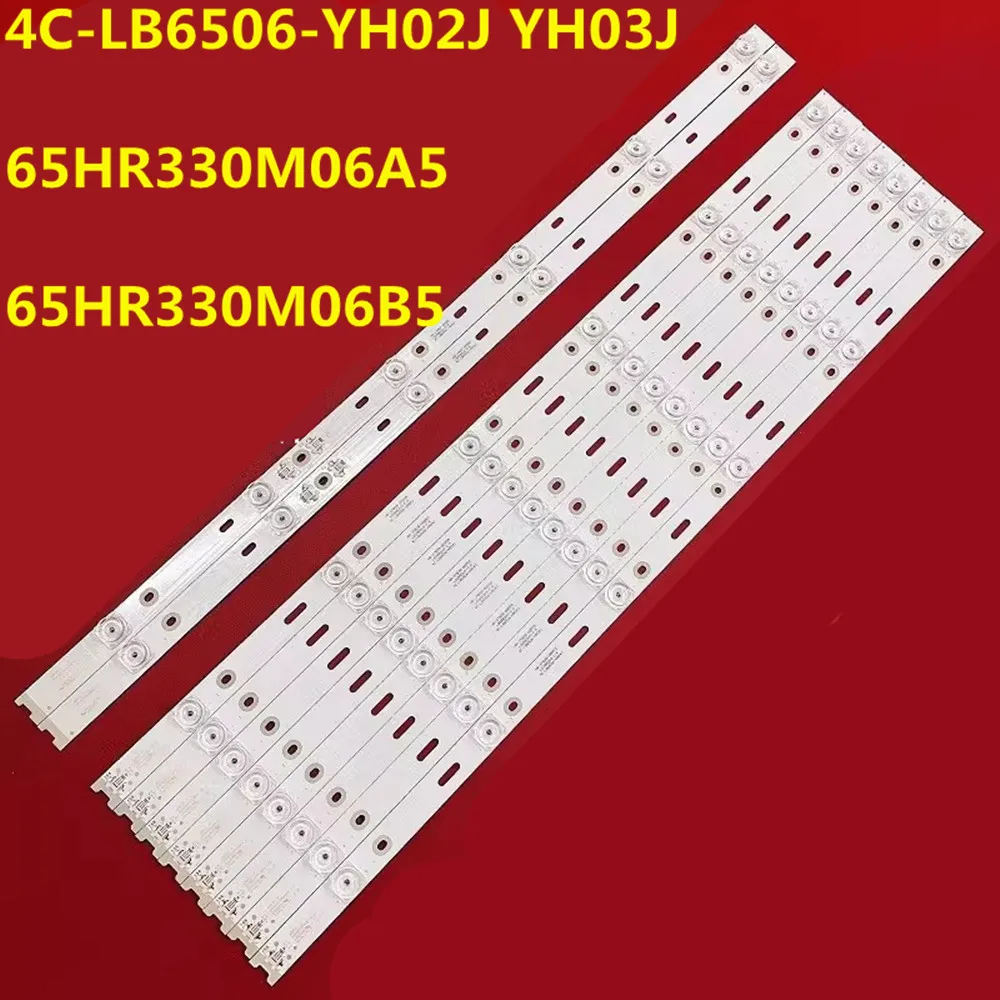 10PCS LED Strip  4C-LB6506-YH02J YH03J 65HR330M06A5 65HR330M06B5 for 65UE6596 65UC6006S 65UC6586 65UC6596 65UC6016 65UC6106