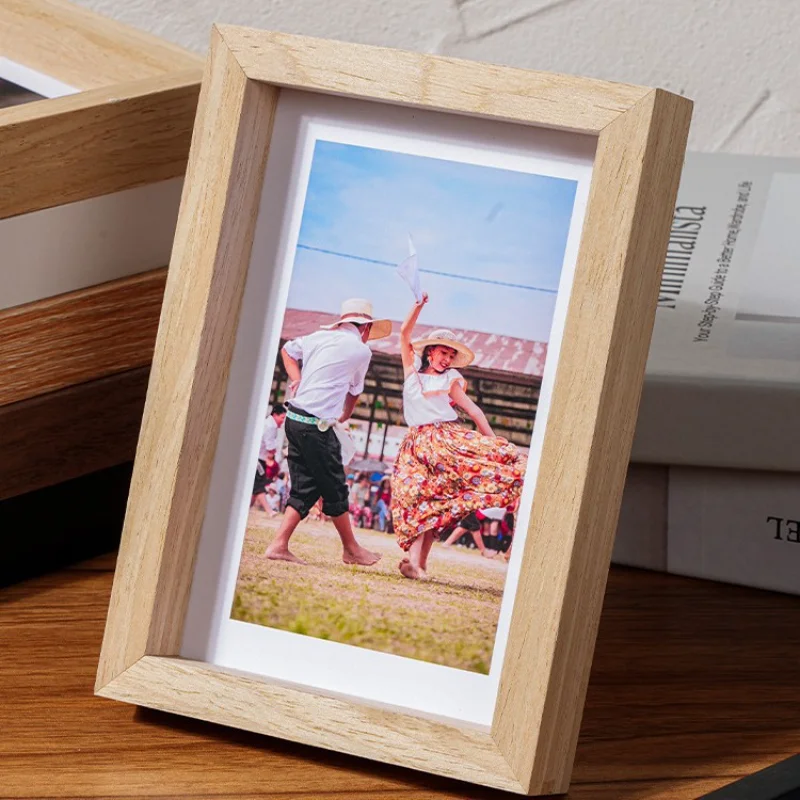 Modern minimalism Photo Frames French retro Fashionable household Photo Frames Creativity Home Decor Enmarcado de cuadros YSXK